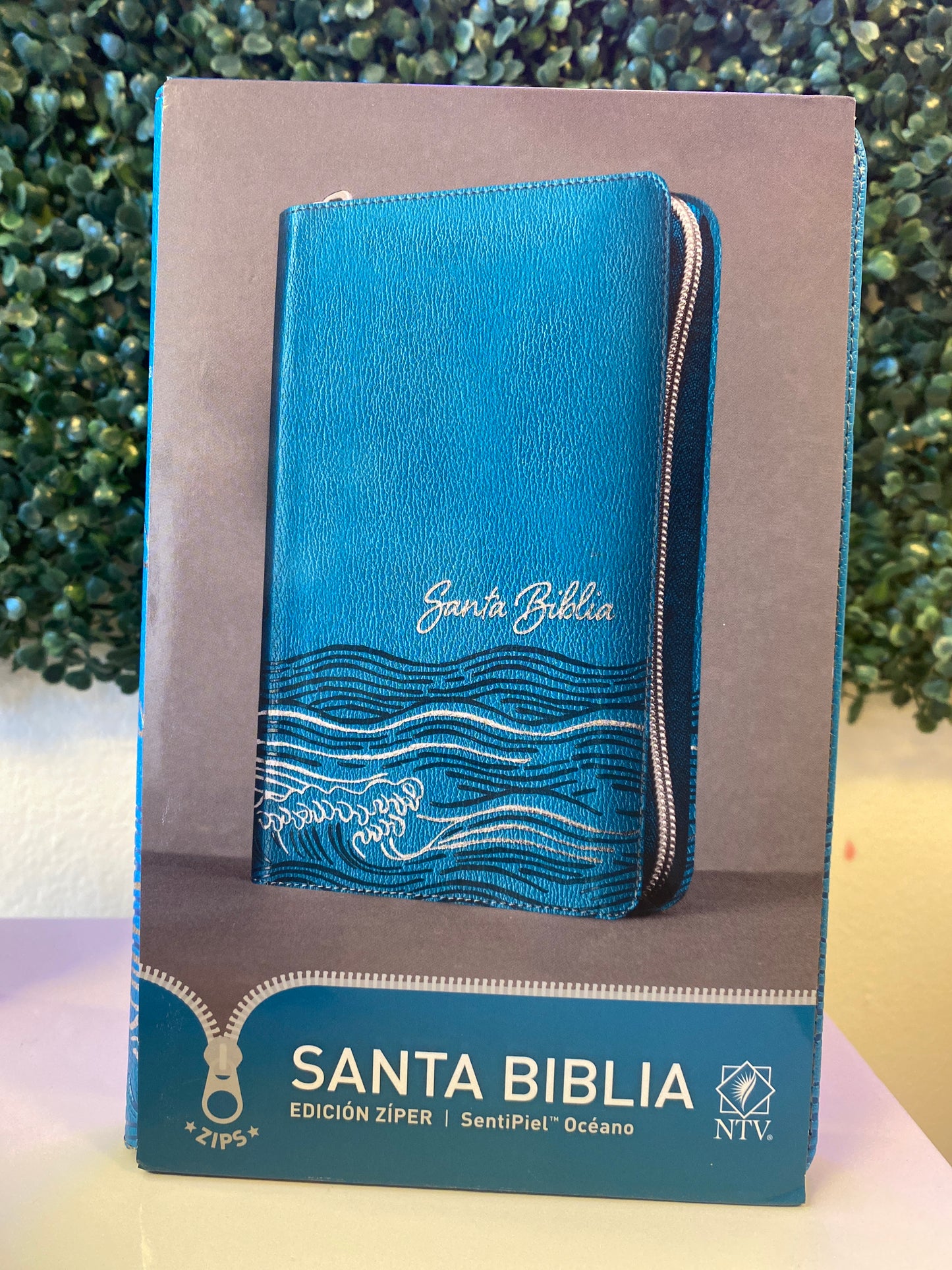 Santa Biblia NTV Edición Zíper (Océano)