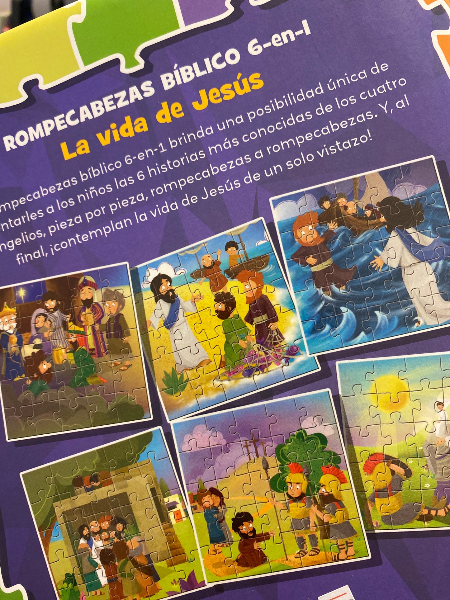 La vida de Jesús Rompecabezas Bíblico