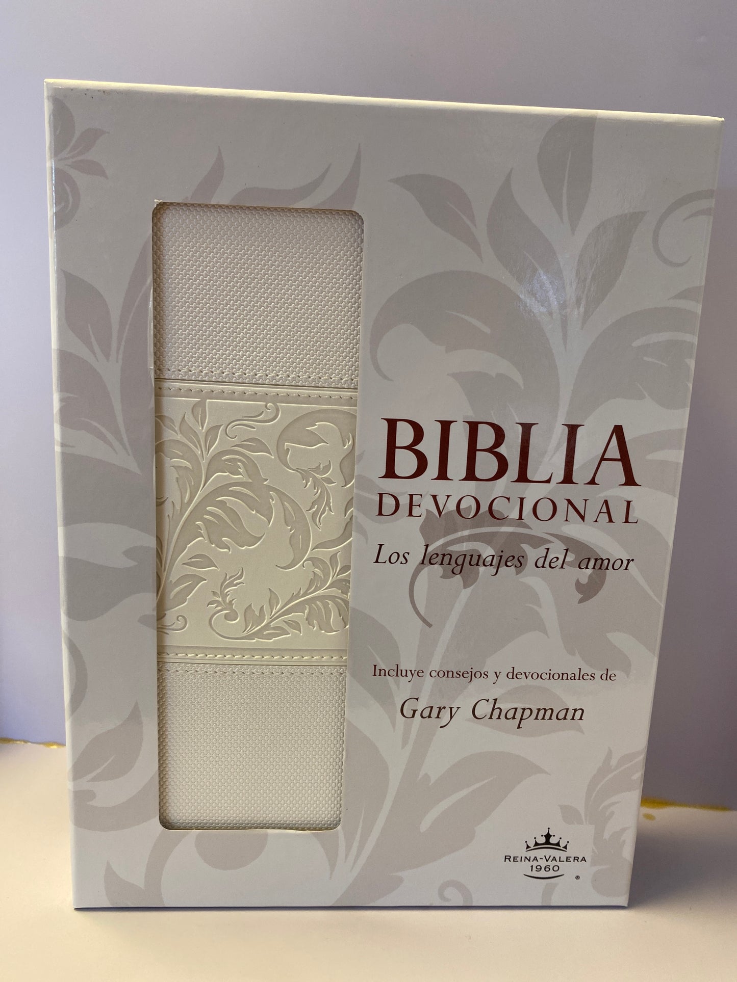 Biblia Devocional Los lenguajes del amor ( Blanca )