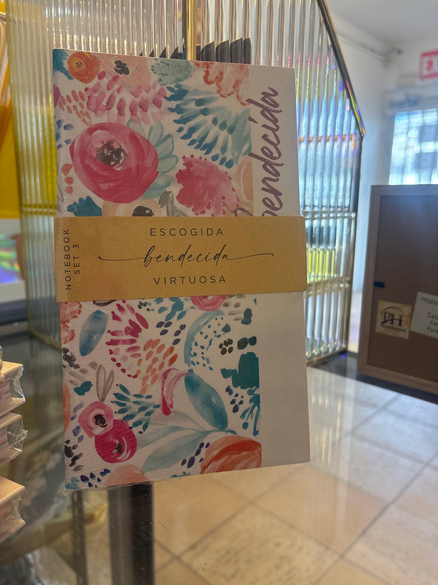Escogida, Bendecida, Virtuosa Pack de 3 libretas