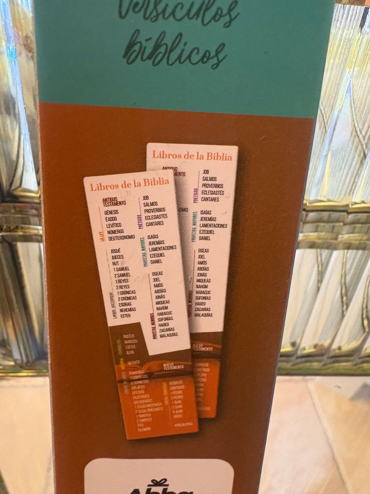 Pack 30 marcadores Libros de la Biblia