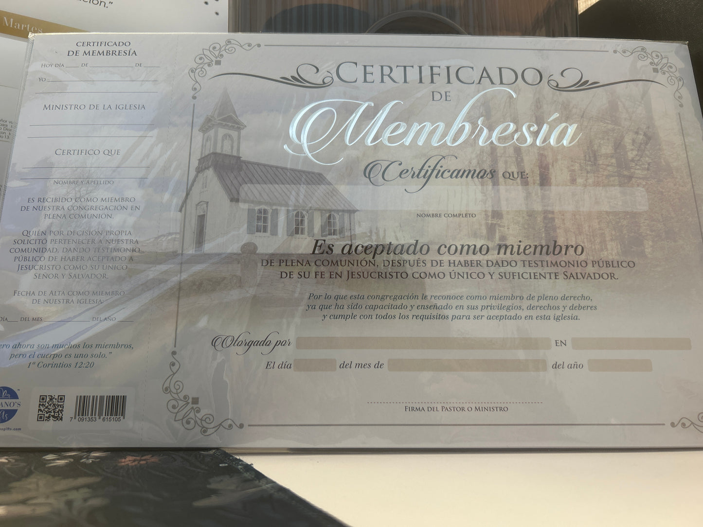 Certificados Miembro