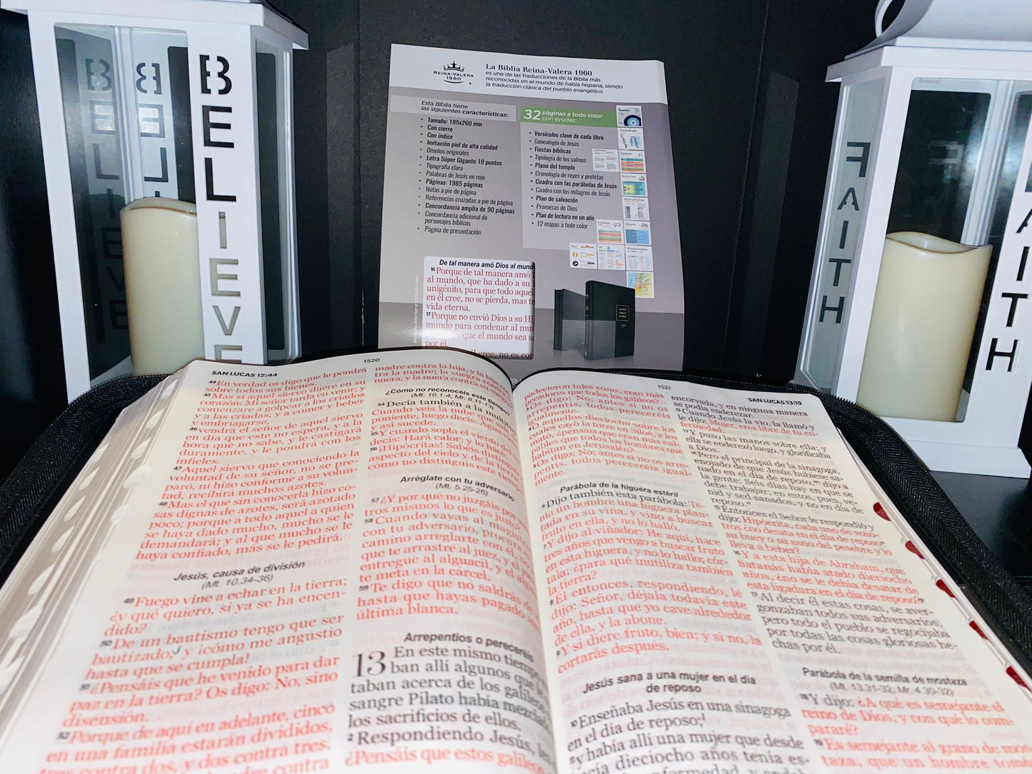 Biblia letra súper gigante