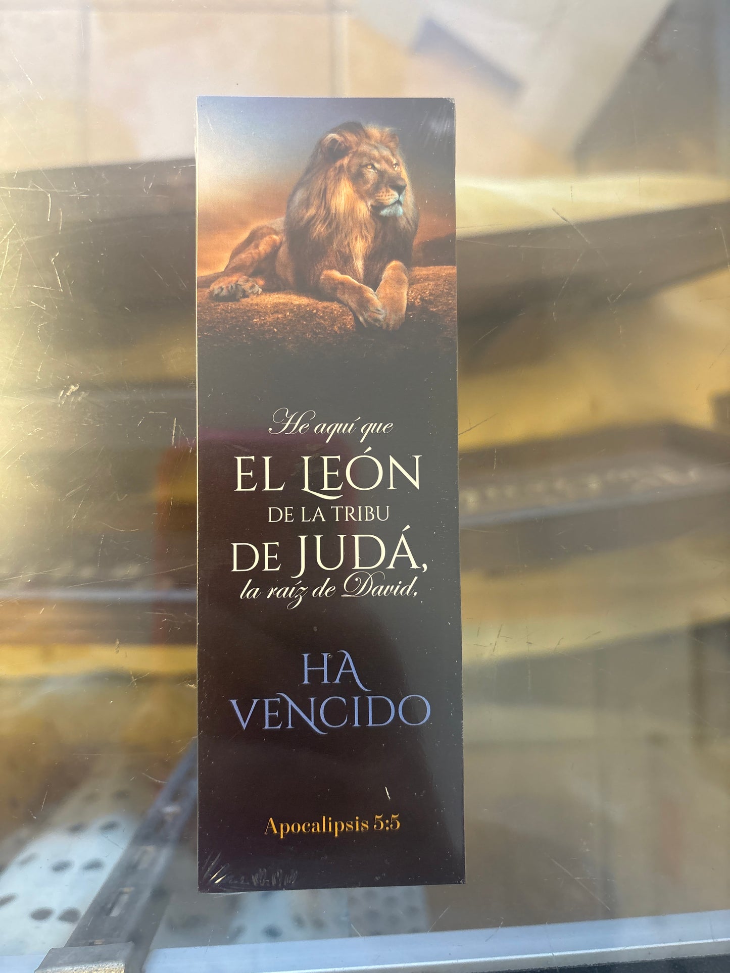 Marcador He Aquí el León..