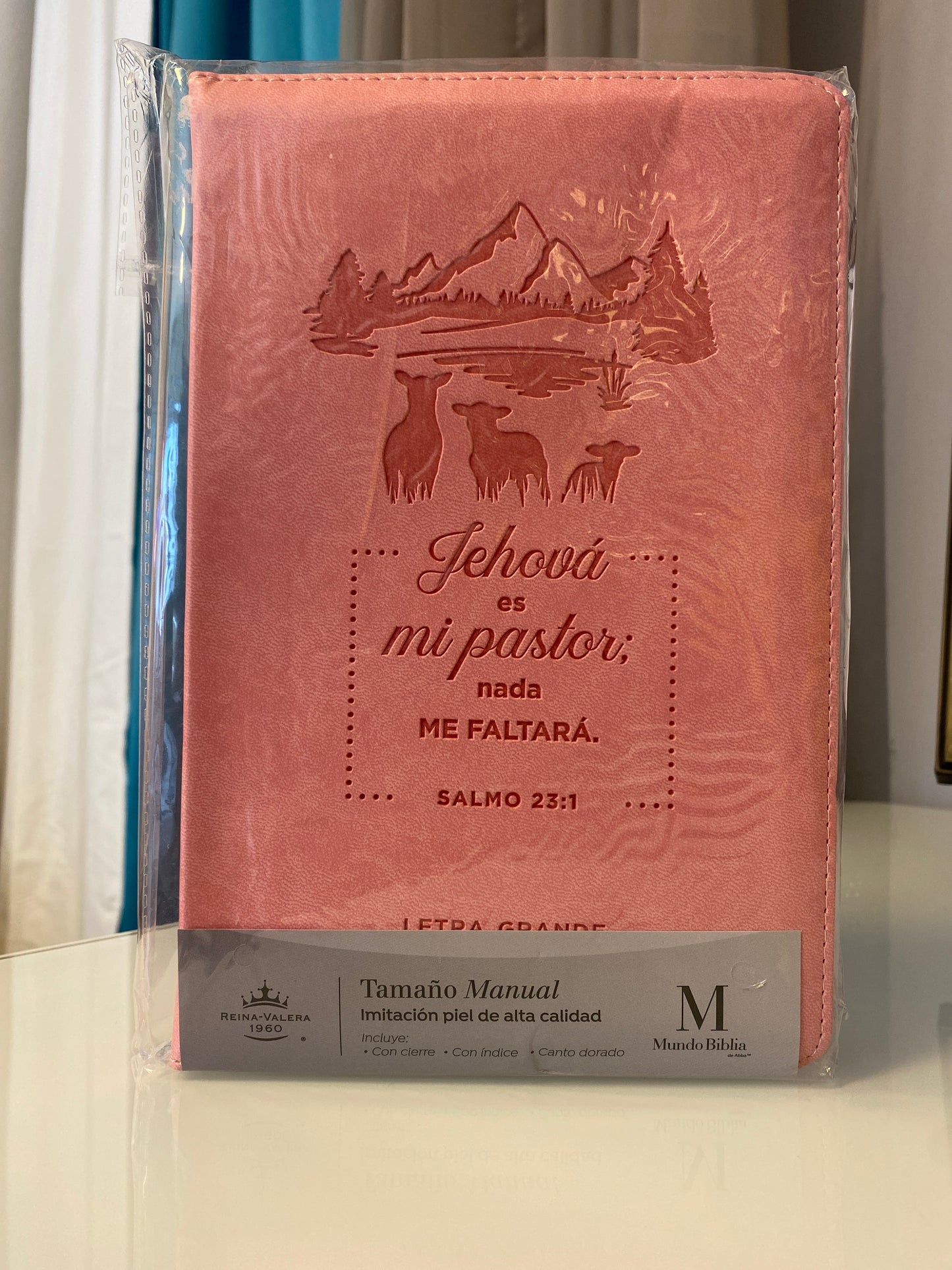 Biblia Jehová es mi pastor Letra Grande