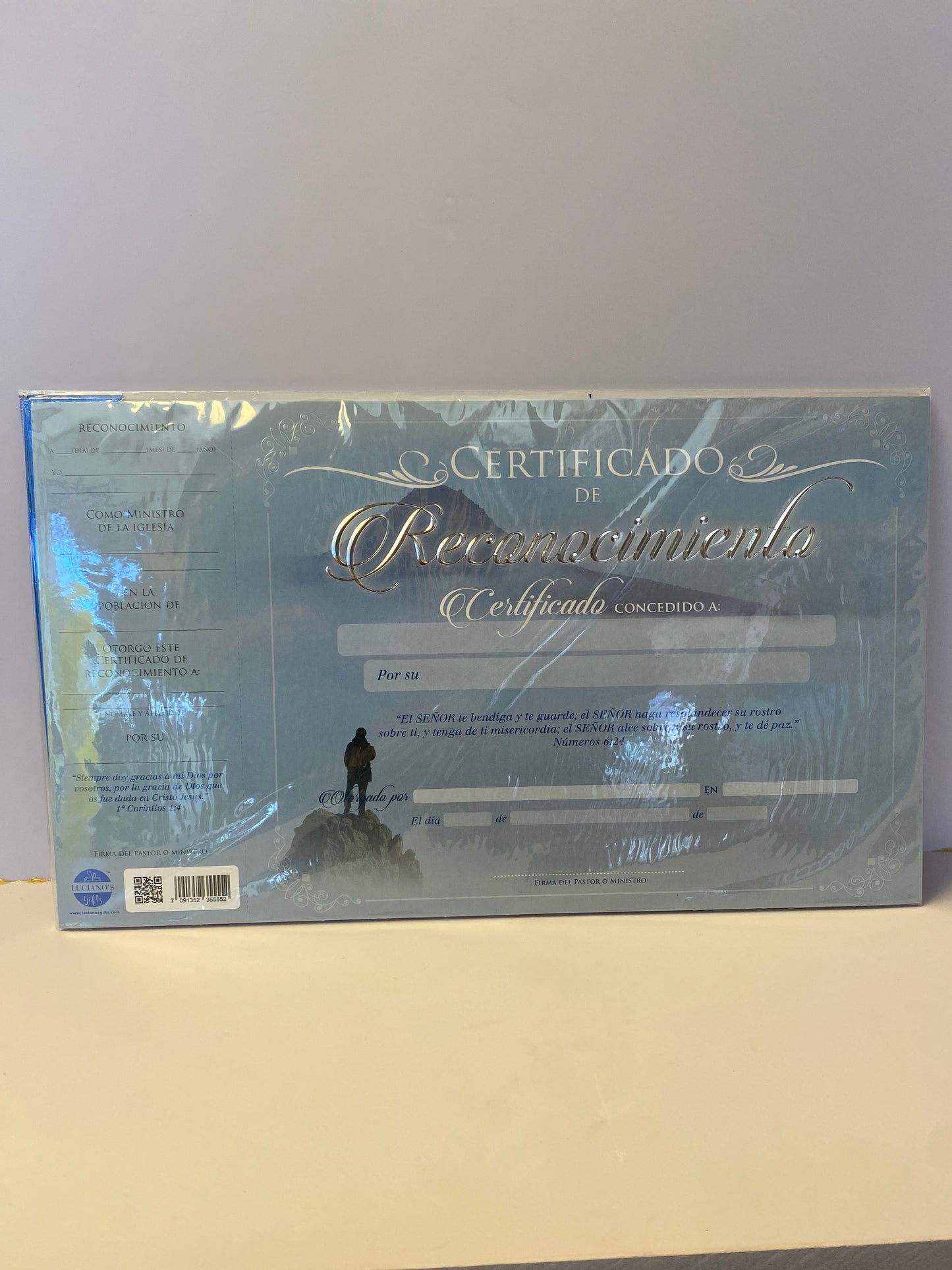 Certificado De Reconocimiento