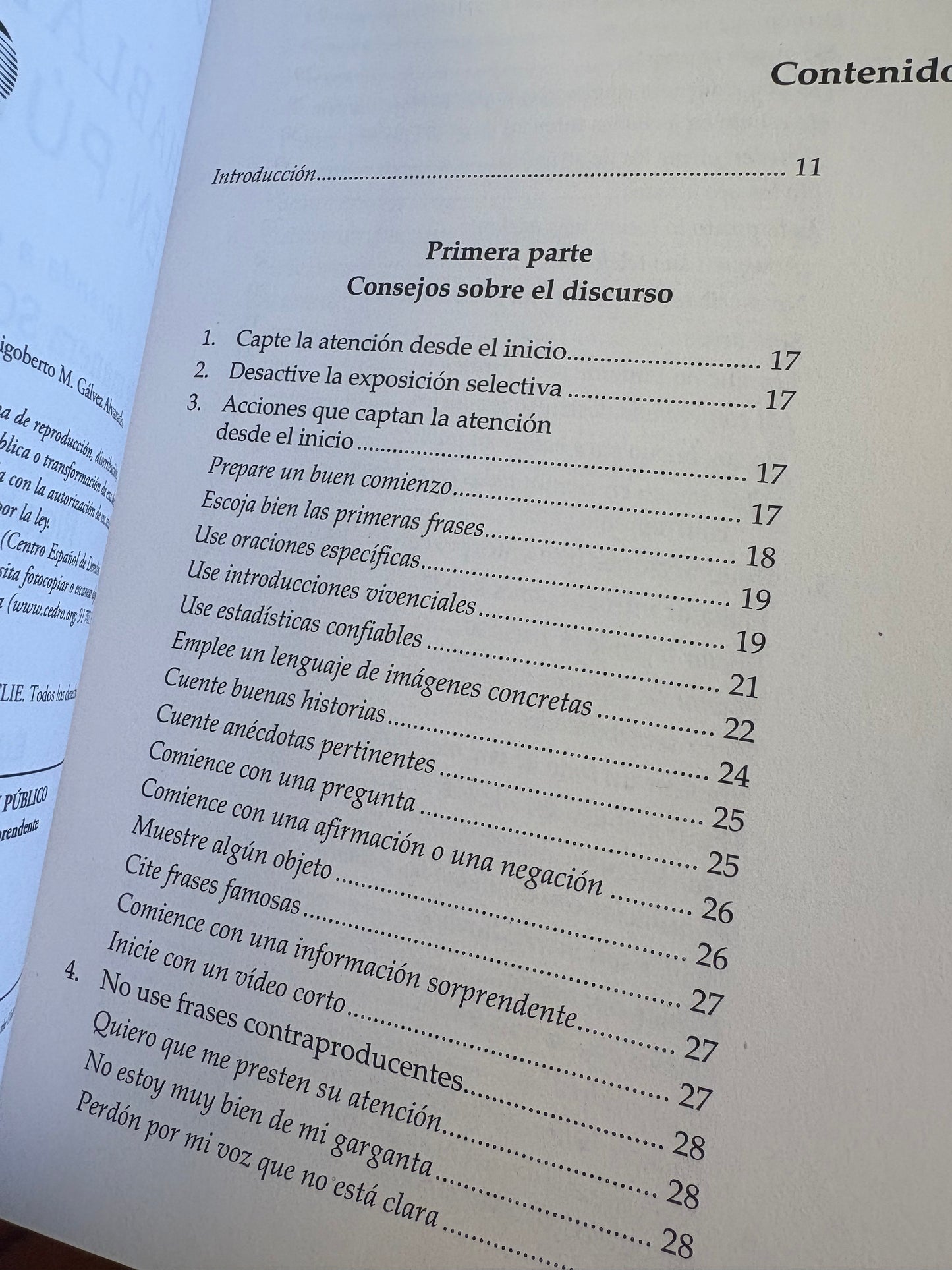 Consejos para Hablar Bien en Público - Roberto Gálvez