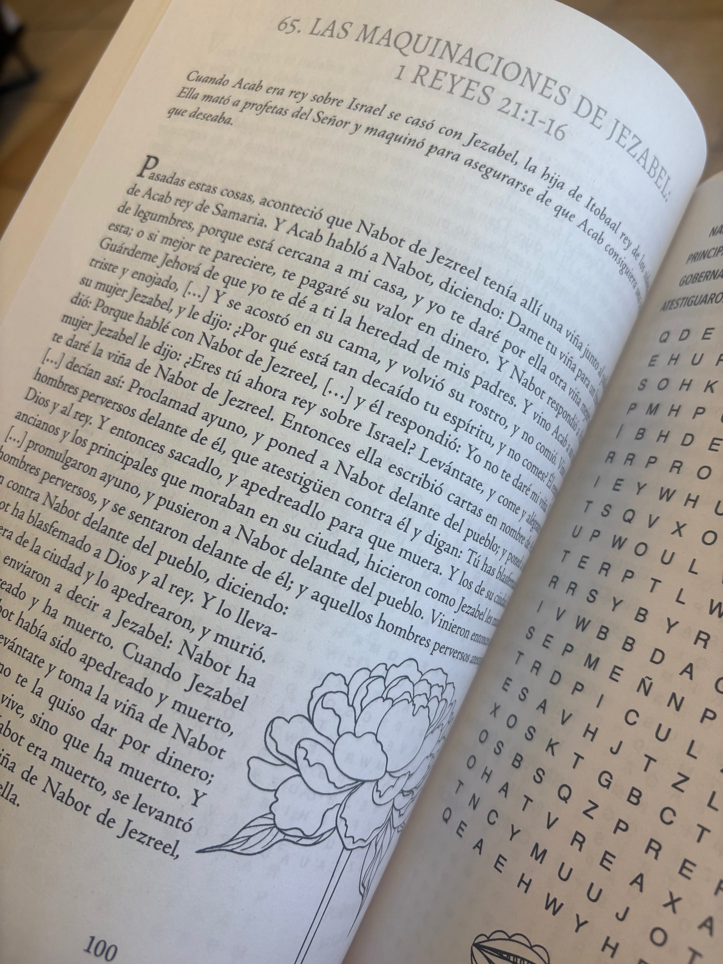 Sopas de Letras Mujeres de la Biblia LETRA GRANDE