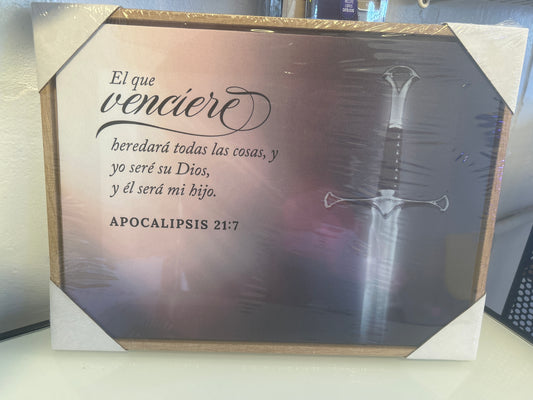Cuadro Apocalipsis 21:7
