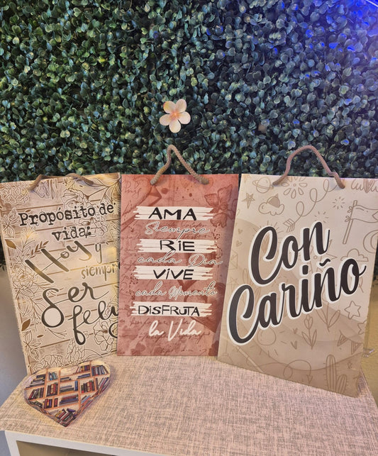 Bolsas regalo medianas Propósito