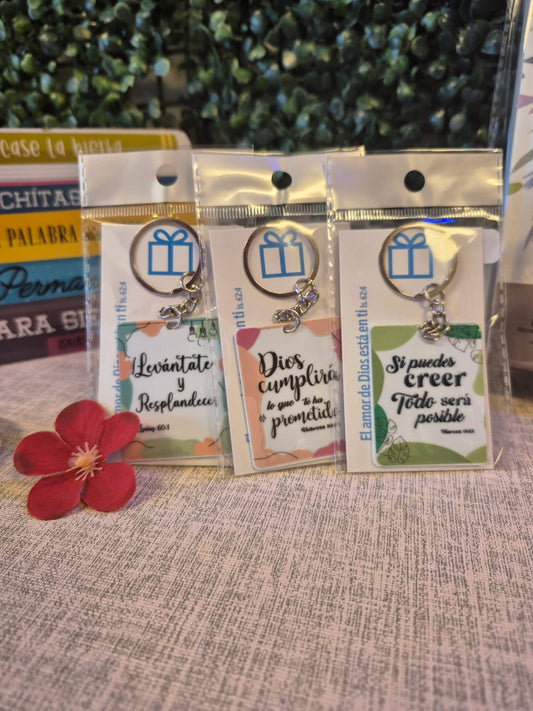 Llavero Acrílico cumplí