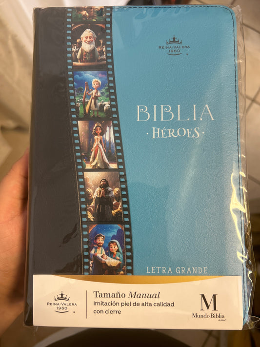 Biblia Héroes Cover
