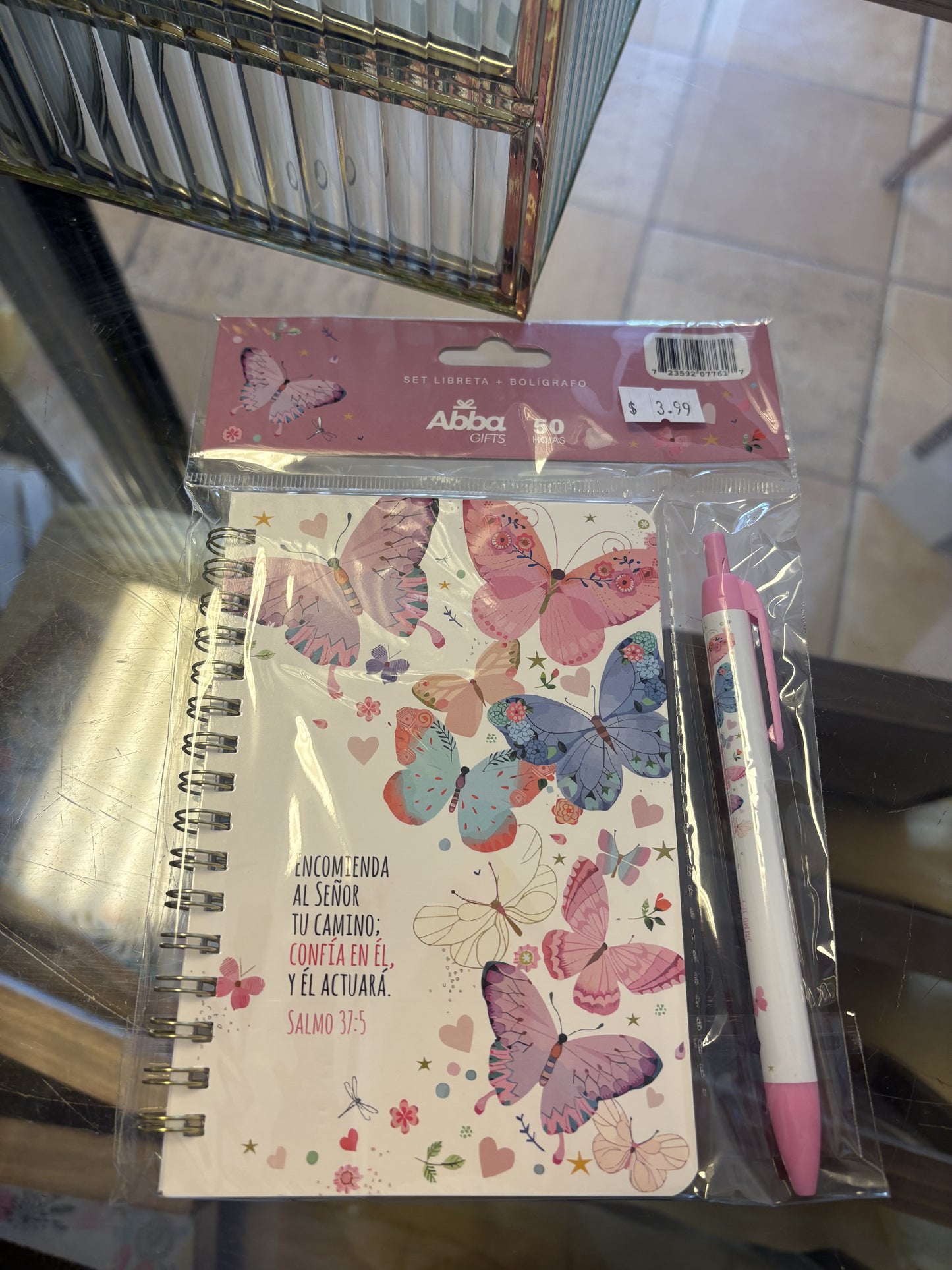 Libreta + Bolígrafo 50 hojas